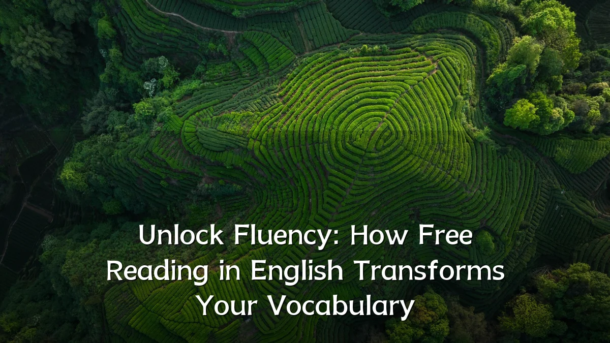 Unlock Fluency: How Free Reading in English Transforms Your Vocabulary