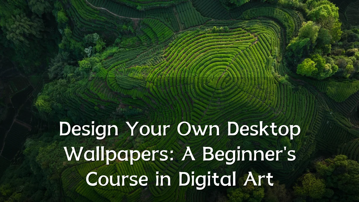 Design Your Own Desktop Wallpapers: A Beginner's Course in Digital Art