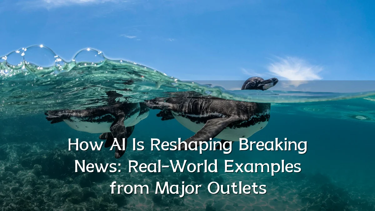How AI Is Reshaping Breaking News: Real-World Examples from Major Outlets