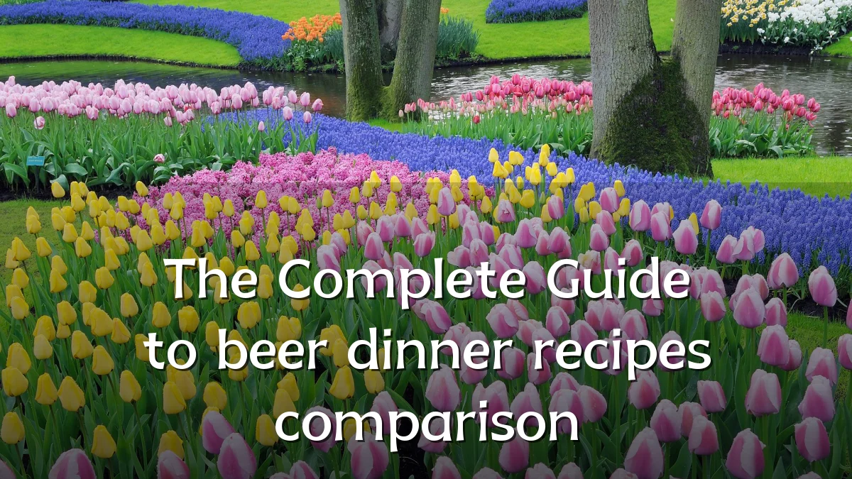 The Complete Guide to beer dinner recipes comparison