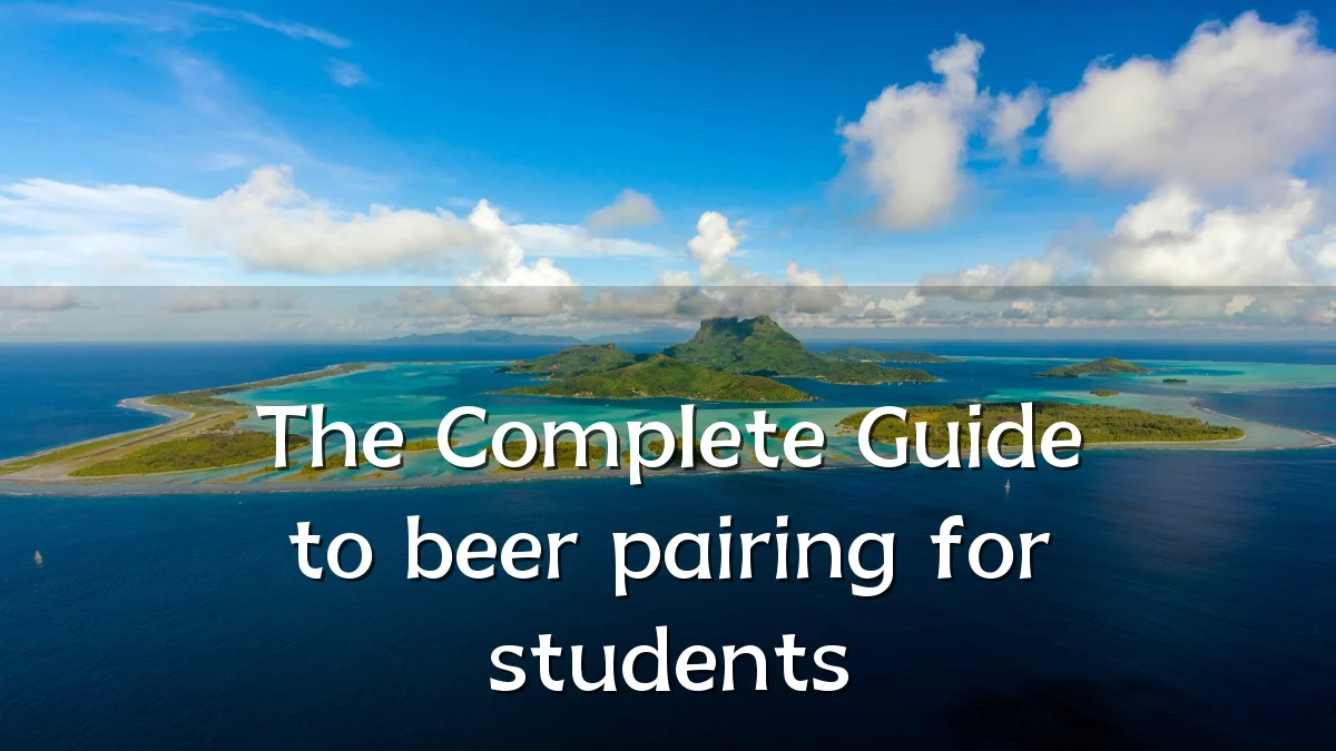 The Complete Guide to beer pairing for students