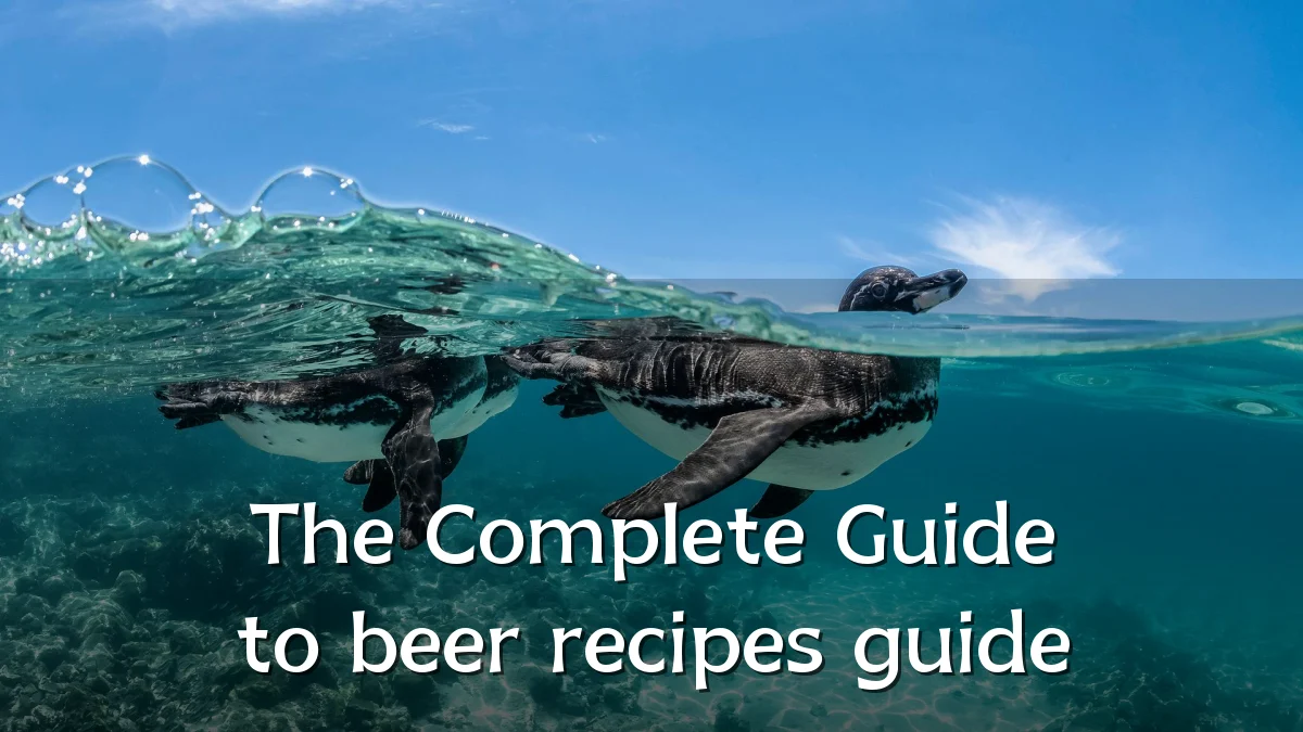 The Complete Guide to beer recipes guide