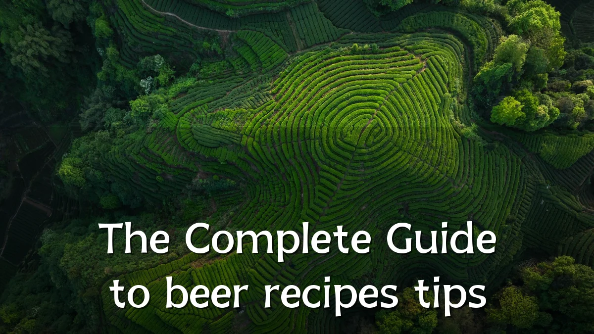 The Complete Guide to beer recipes tips