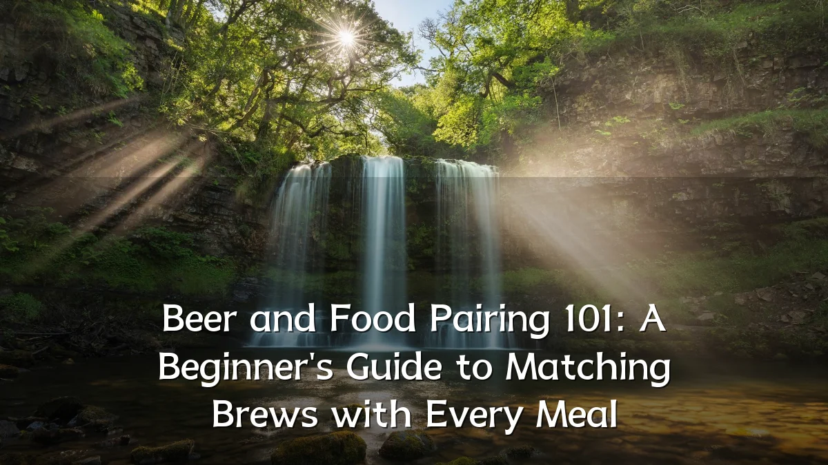 Beer and Food Pairing 101: A Beginner's Guide to Matching Brews with Every Meal