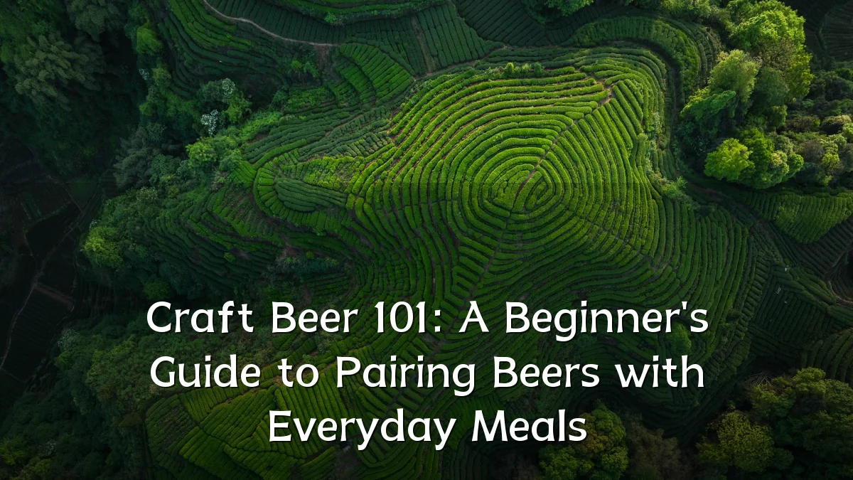 Craft Beer 101: A Beginner's Guide to Pairing Beers with Everyday Meals