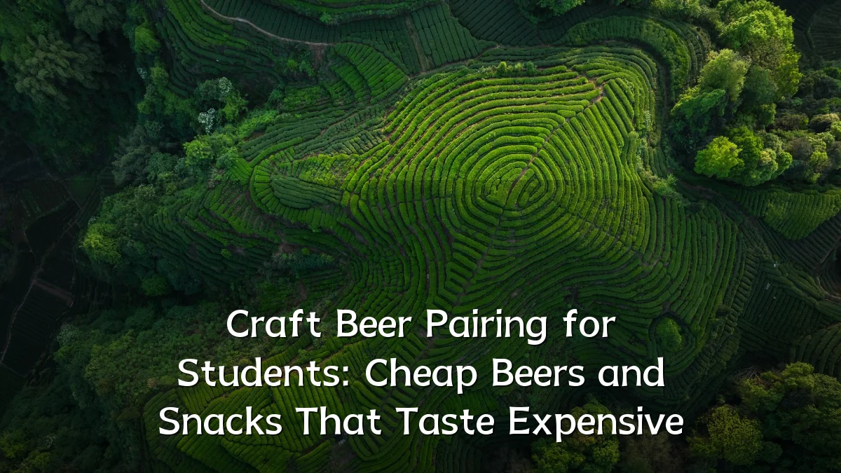 Craft Beer Pairing for Students: Cheap Beers and Snacks That Taste Expensive