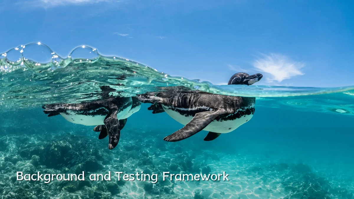 Background and Testing Framework