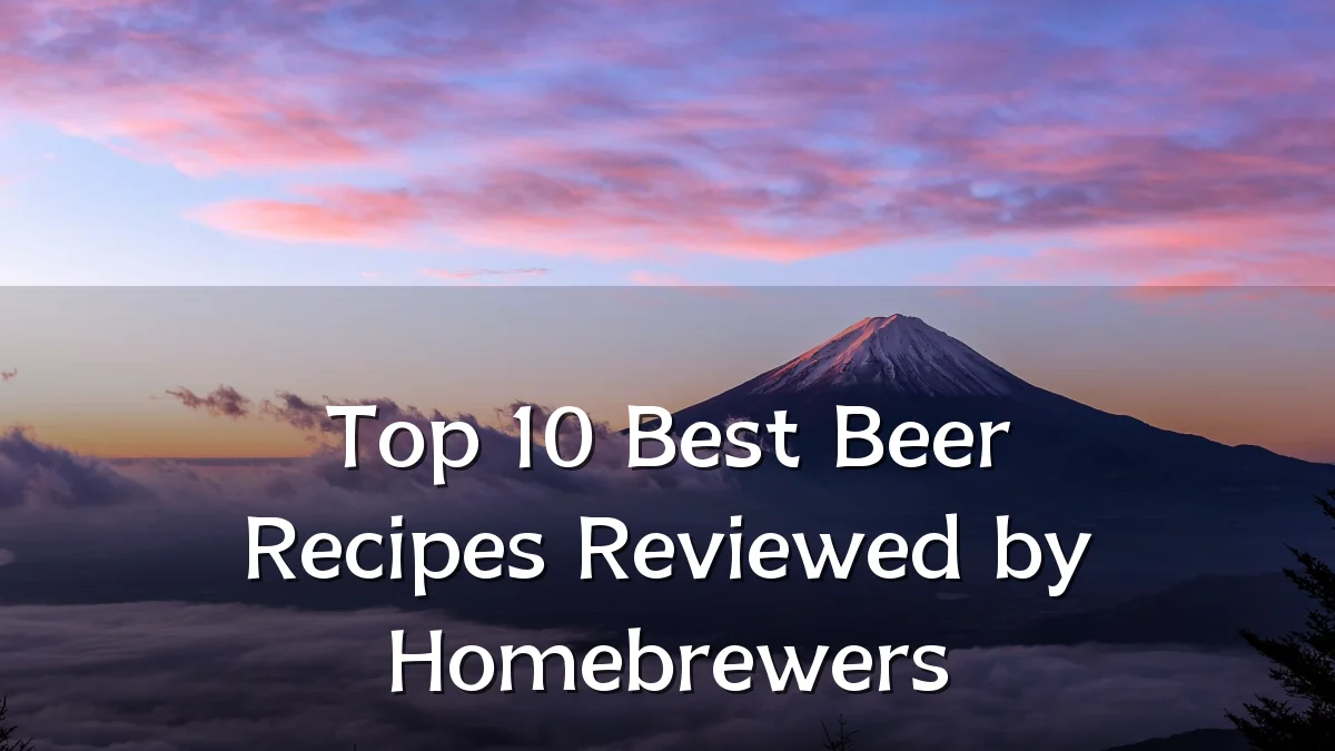 Top 10 Best Beer Recipes Reviewed by Homebrewers