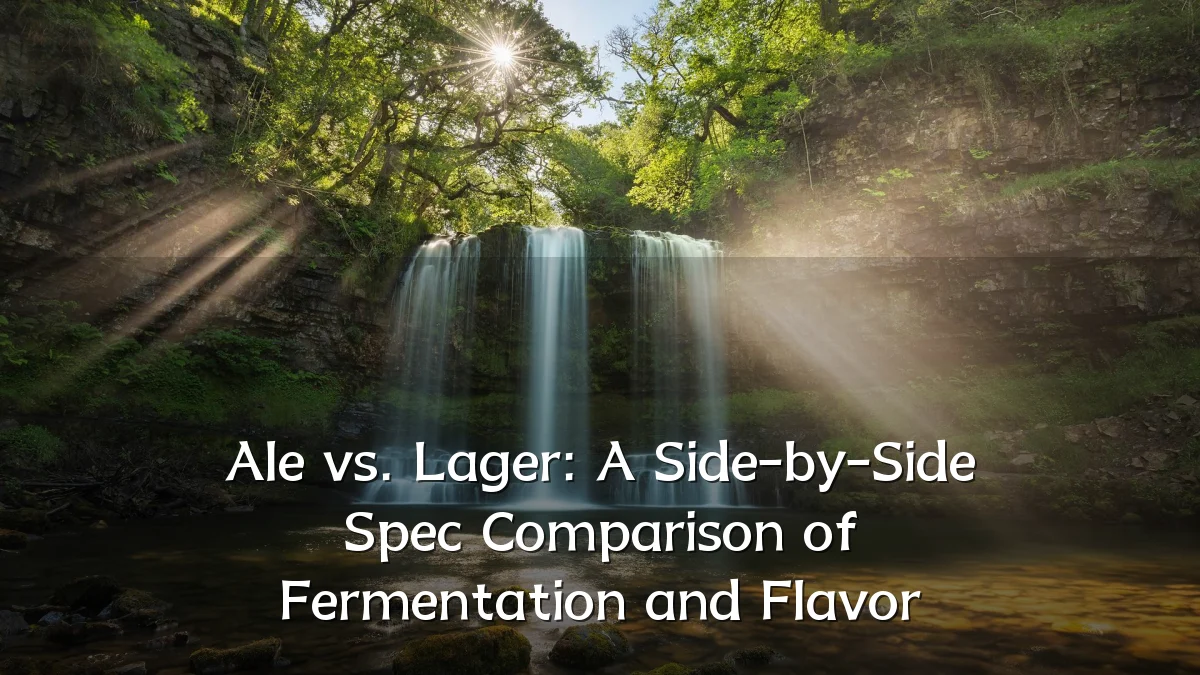 Ale vs. Lager: A Side-by-Side Spec Comparison of Fermentation and Flavor