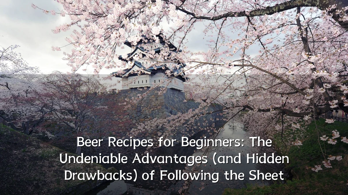 Beer Recipes for Beginners: The Undeniable Advantages (and Hidden Drawbacks) of Following the Sheet