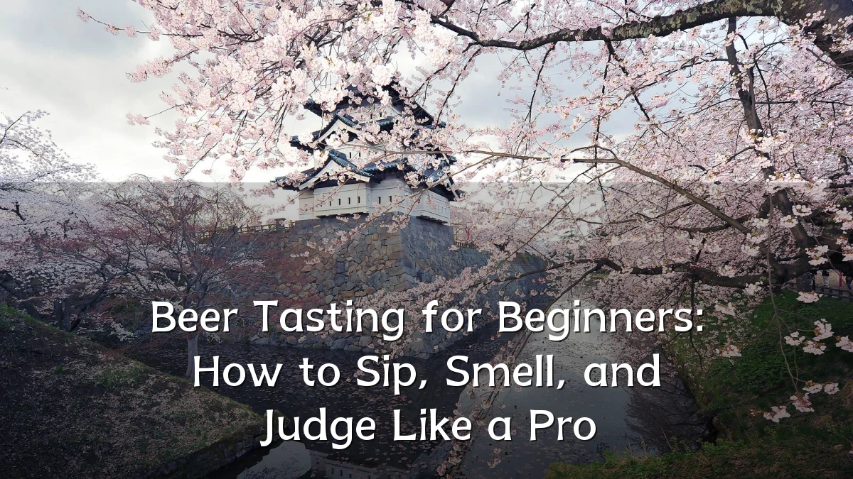 Beer Tasting for Beginners: How to Sip, Smell, and Judge Like a Pro