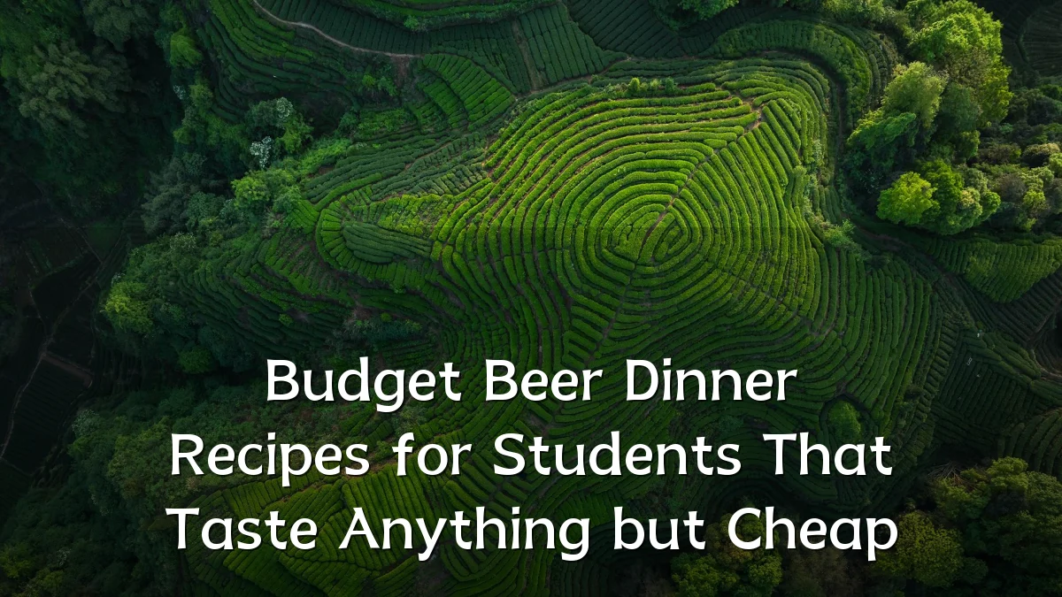 Budget Beer Dinner Recipes for Students That Taste Anything but Cheap