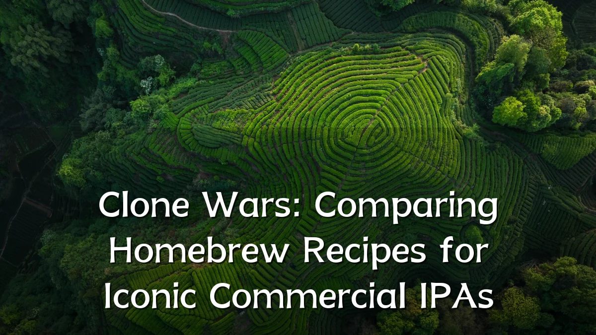 Clone Wars: Comparing Homebrew Recipes for Iconic Commercial IPAs