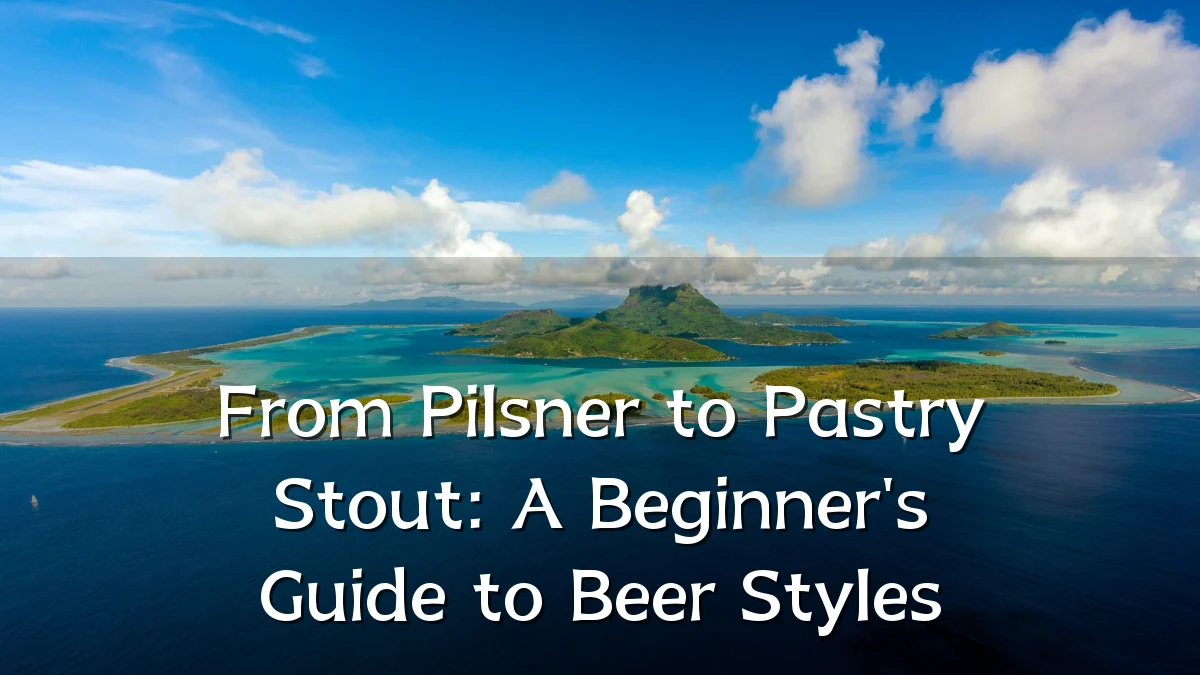 From Pilsner to Pastry Stout: A Beginner's Guide to Beer Styles