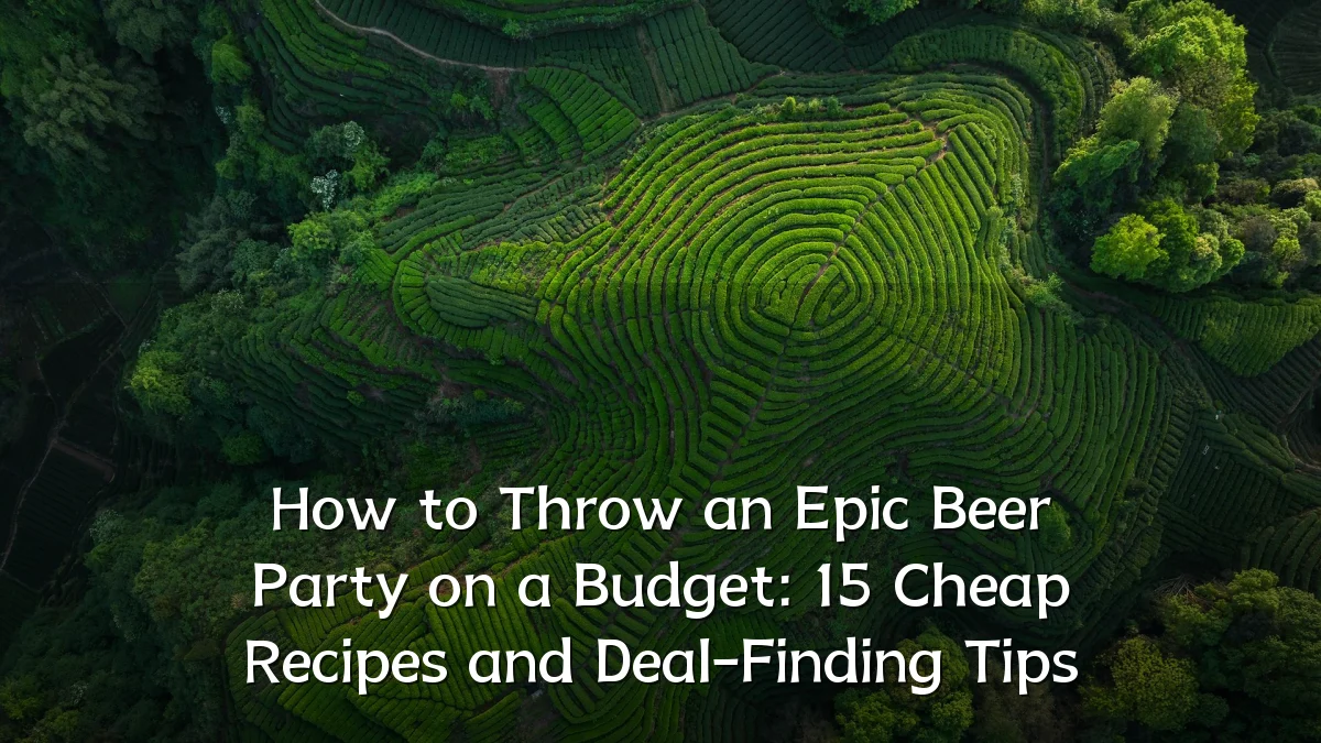 How to Throw an Epic Beer Party on a Budget: 15 Cheap Recipes and Deal-Finding Tips