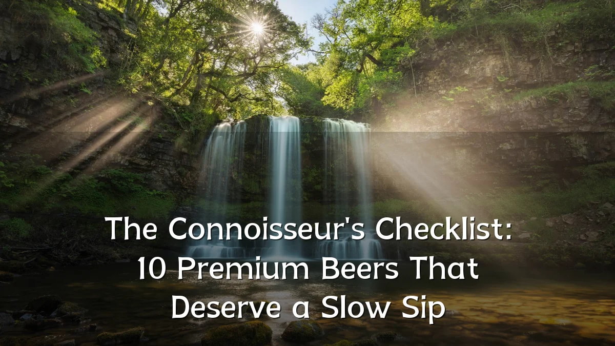 The Connoisseur's Checklist: 10 Premium Beers That Deserve a Slow Sip